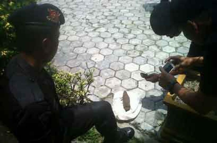 Warga Bukit Raya Temukan Satu Mortir