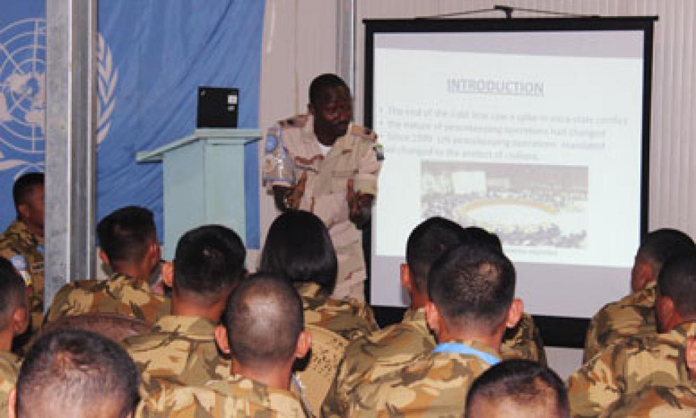 60 Prajurit TNI Ikuti Induction Training di Darfur