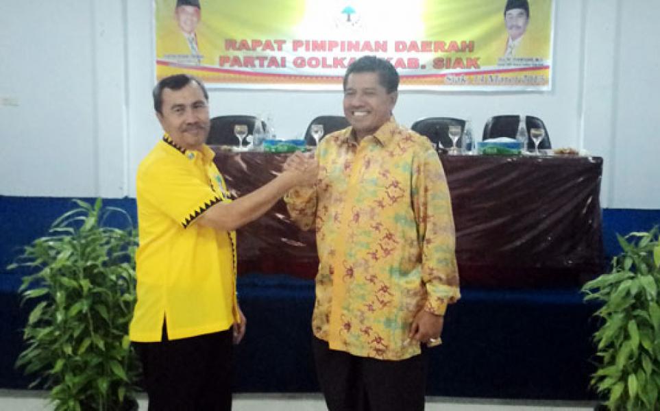 Alfedri Nyatakan Siap Dampingi Syamsuar