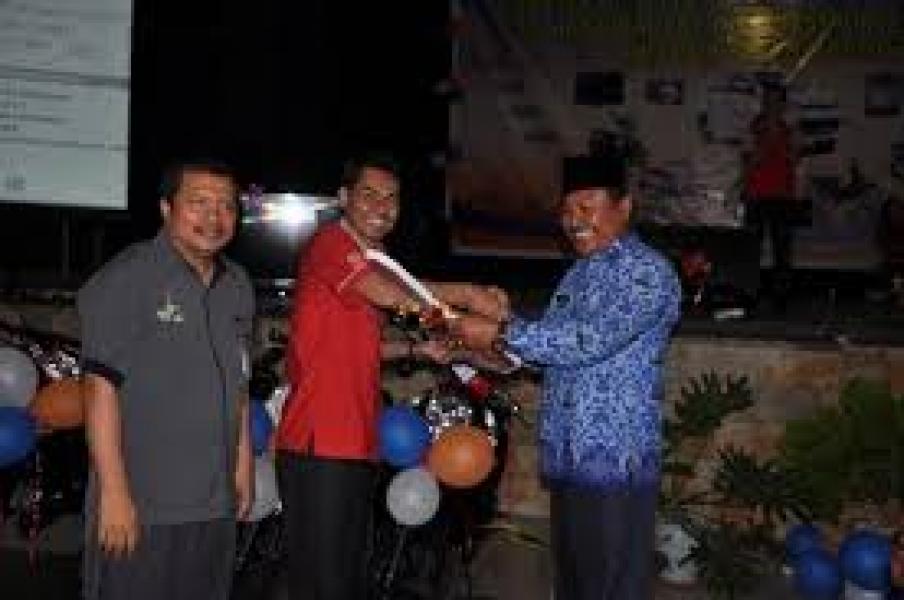 BRI Cabang Rengat Lakukan Penarikan Undian Simpedes Smester II/2014