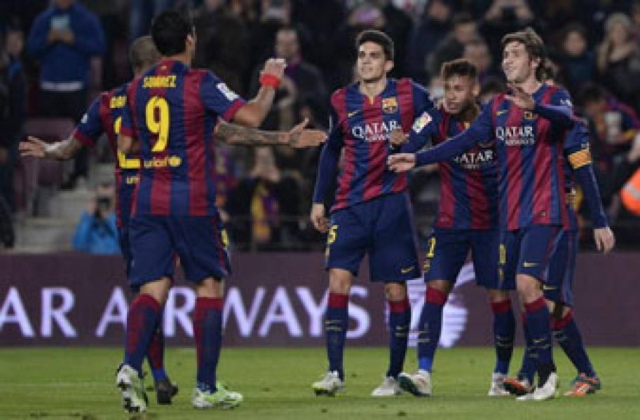 Barca Perlebar Jarak dengan Madrid