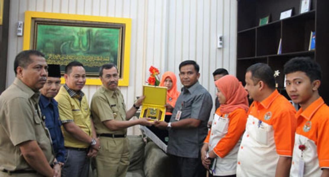 Bawaslu Riau Audiensi dengan Pemkab Siak