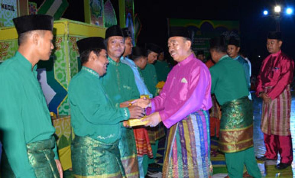 Bupati Herliyan Buka MTQ Kecamatan Siak Kecil