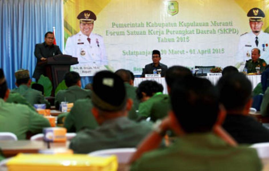 Dongkrak Realisasi APBD, Pemkab Meranti Alirkan APBD ke Desa