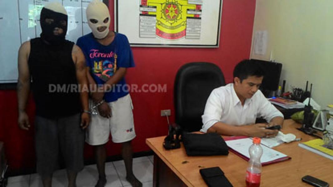 Dua Pelaku Pembobol Toko Bangunan Ditangkap Polisi