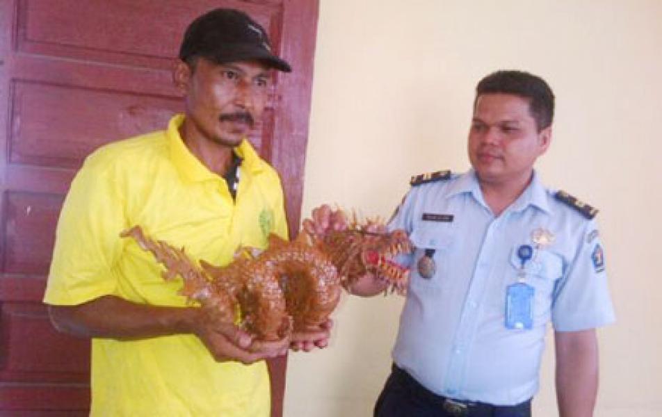 Karya Bang Napi Rutan Rengat Tembus Dinding Penjara