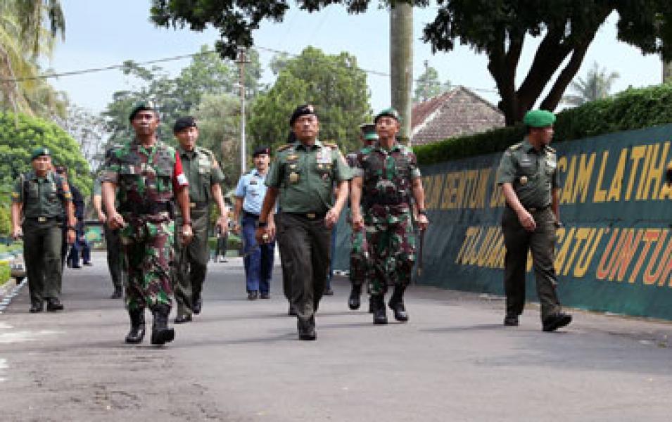 Latihan PPRC di Poso Libatkan 3.222 Personel TNI