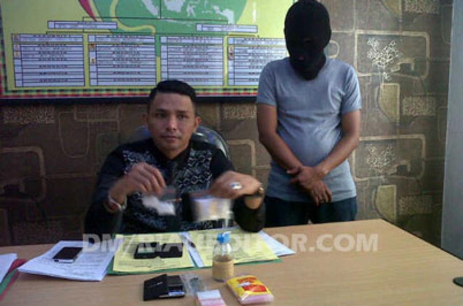 Mantan Polisi Jadi Bandar Sabu Ditangkap