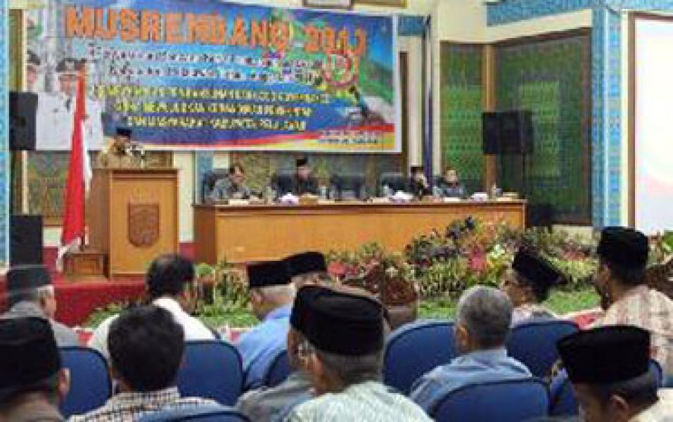 Musrenbang Harus Mengadopsi Kebutuhan 12 Kecamatan
