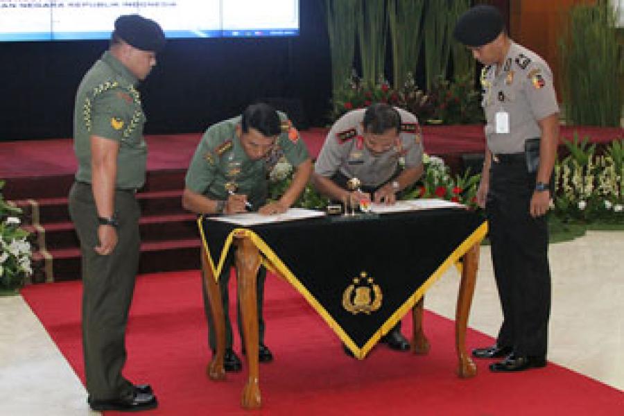 Nota Kesepahaman TNI dan Polri