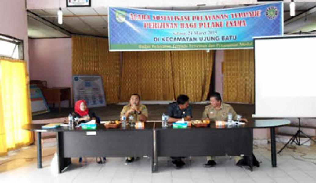 PTSP Rohul Mempermudah Masyarakat Dalam Pengurusan Izin Usaha