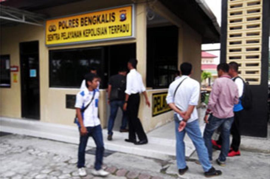 PWI Polisikan Oknum Petugas Lapas Kelas II A Bengkalis