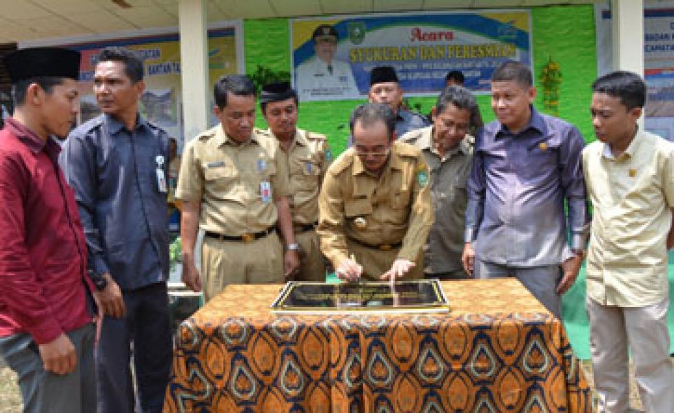 Pemkab Bengkalis Kucurkan Dana Desa 3 Miliar per Tahun