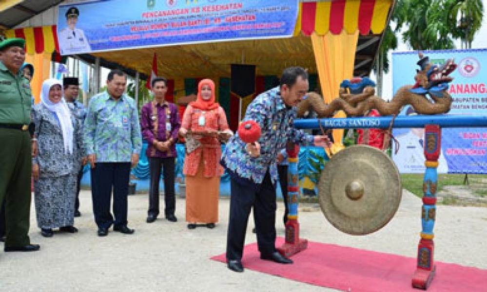 Pencanangan Bulan Bakti IBI KB-Kes Tingkat Kabupaten Bengkalis 2015