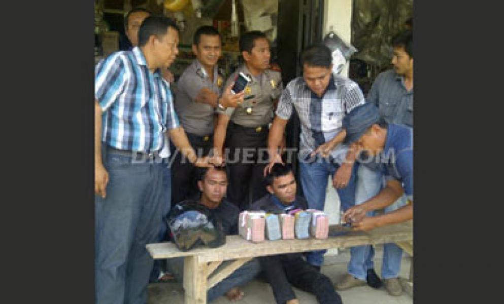 Perampok di SPBU Belilas Dibekuk Polisi