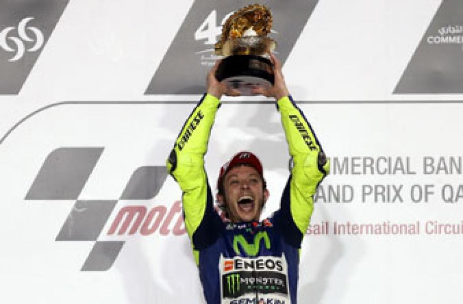 Rossi Jadi Raja di Qatar