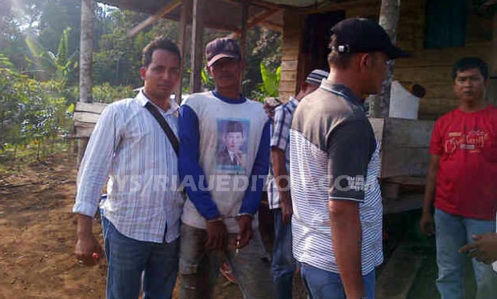 Seorang Ayah di Rambah Hilir Cabuli Pelajar SMP di Tengah Ladang
