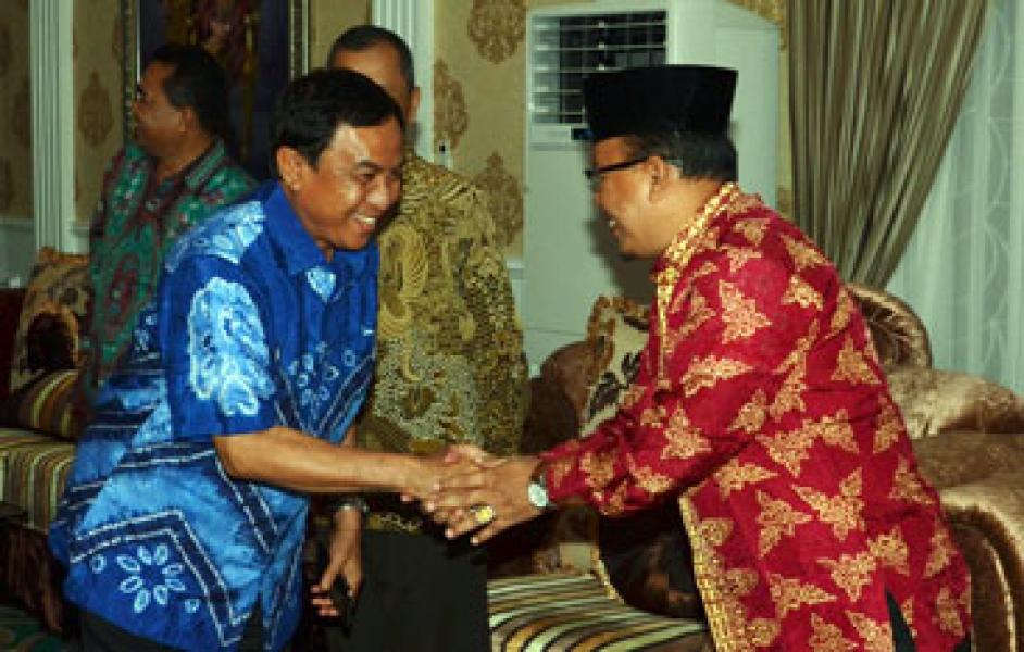 Suayatno Hadiri Malam Ramah Tamah HUT Satpol PP ke 65 di Inhil