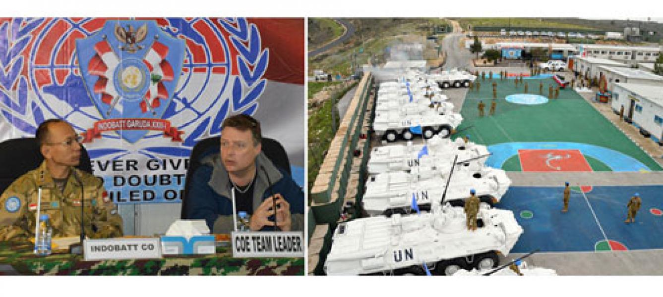 UNIFIL Periksa Kesiapan Operasional Batalyon Mekanis TNI di Lebanon