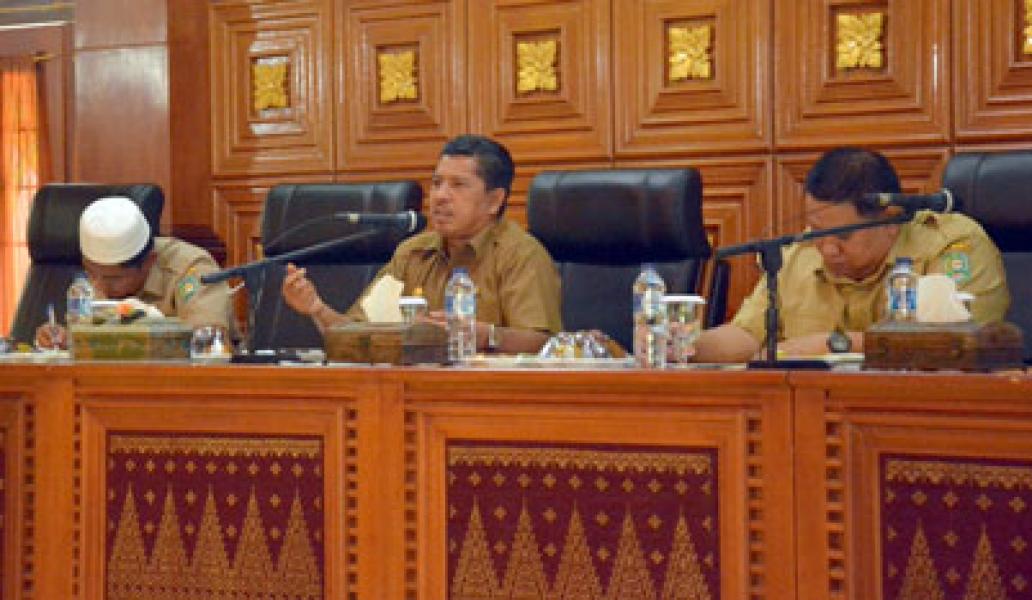 Wabup Siak Minta Camat Tentukan Titik Skat Kanal yang Akan Dibangun