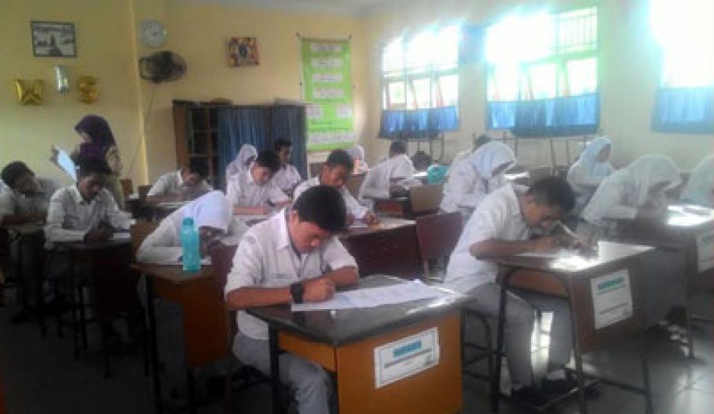 263 Siswa SMAN 14 Ikuti TO dari MKKS