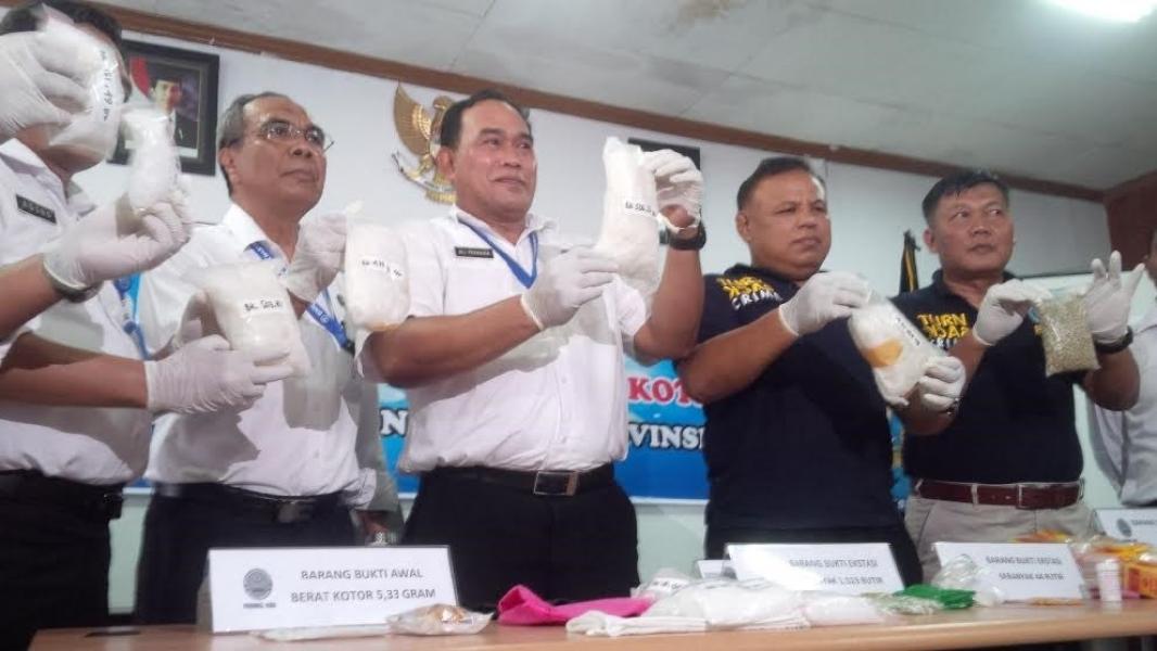 BNN Riau, 3 Kg Sabu dan Ribuan Butir Ekstasi Dikendalikan dari Lapas Kelas II A Pekanbaru