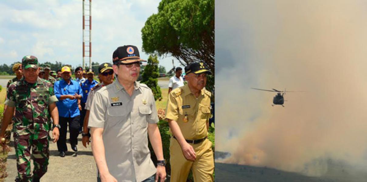 BNPB Petakan Karlahut di Riau