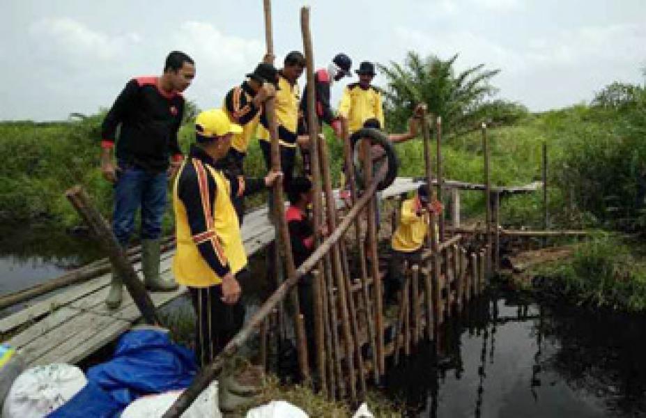 Bangko Miliki 14 Kanal Blocking guna Cepat Tanggap Karhutla
