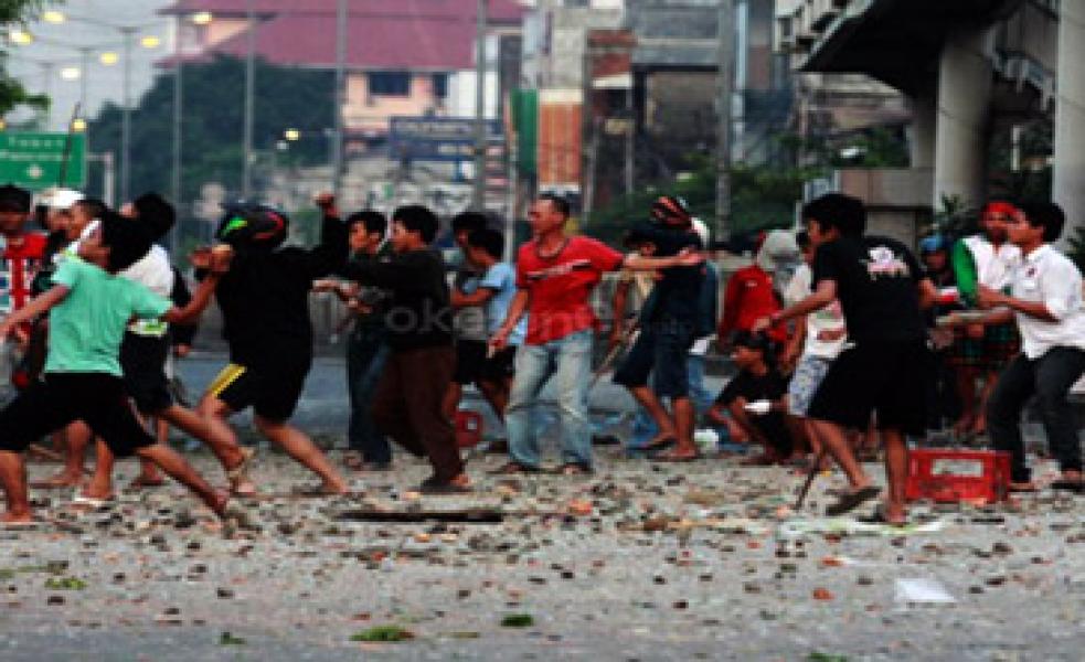 Bentrok Pecah di Lampung, 700 Personel Gabungan Diturunkan