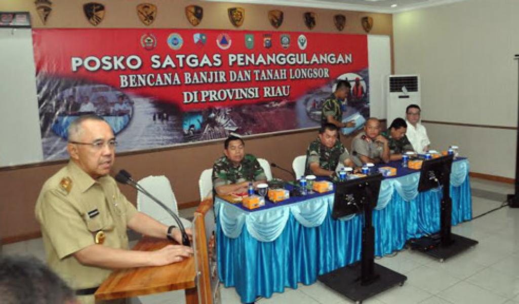 Plt Gubri Kembali Tingkatkan Status Siaga Darurat Karlahut di Riau