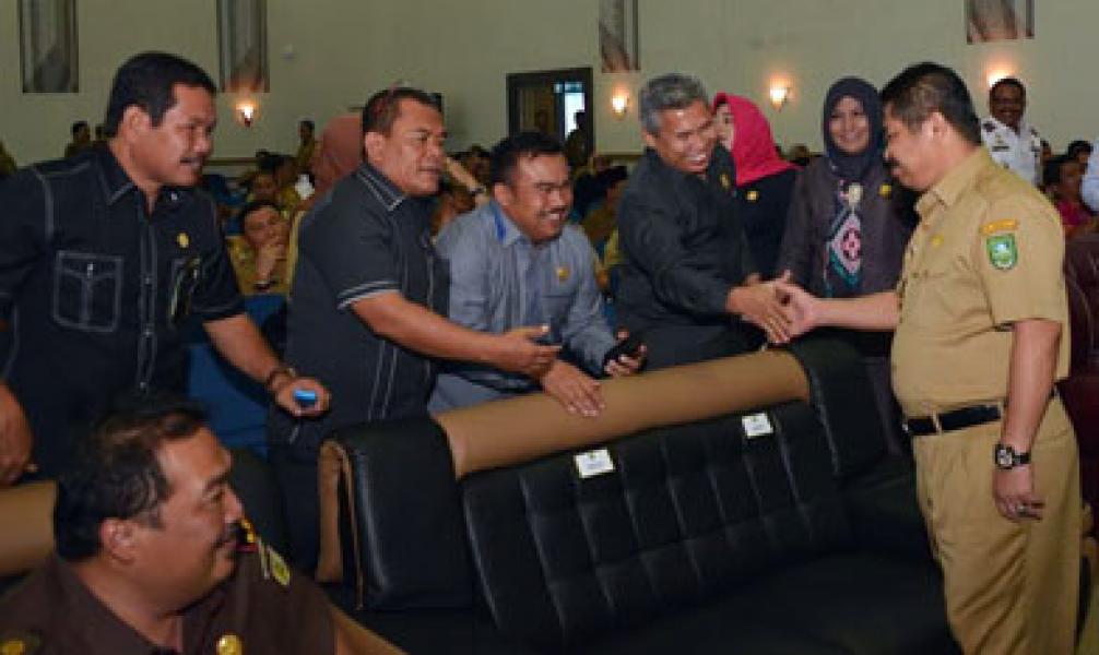Buka Musrenbang, Bupati Amril Ajak Masyarakat Bahu Membahu Bangun Negeri