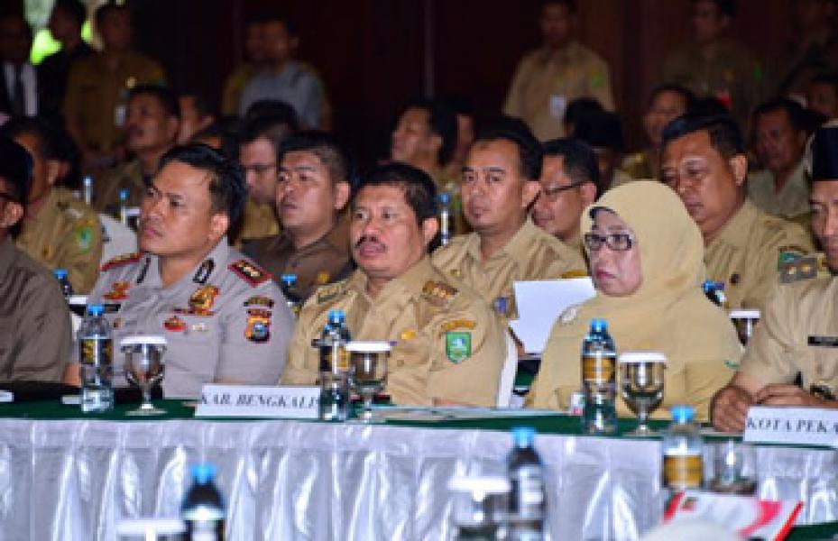 Bupati Amril Hadiri Rakor Antisipasi Anarkisme, Radikalisme dan Terorisme