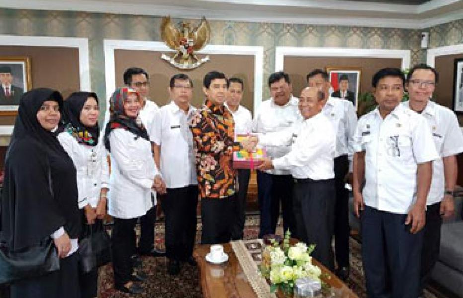 Bupati Harris Serahkan Langsung Laporan Reformasi Birokrasi, Akuntabilitas Aparatur dan Pengawasan ke Menpan RB