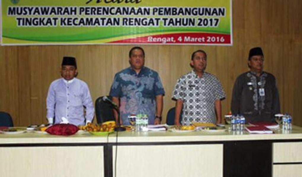 Bupati Inhu Hadiri Musrenbang Tiga Kecamatan