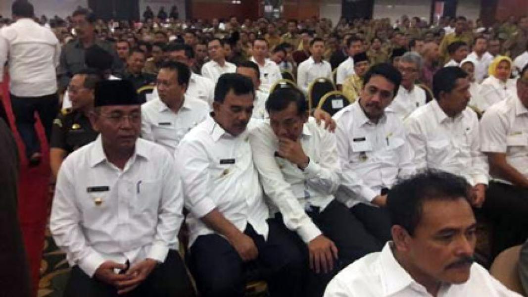 Bupati Pelalawan Hadiri Arahan Menko Polhukam