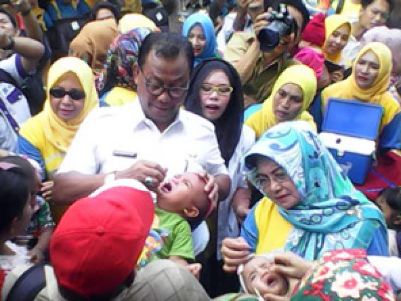 Bupati Suyatno Buka Pencanangan PIN Polio 2016