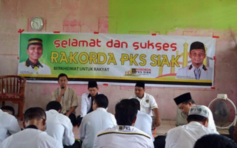 DPD PKS Siak Gelar Rakorda dan Pelantikan Pengurus