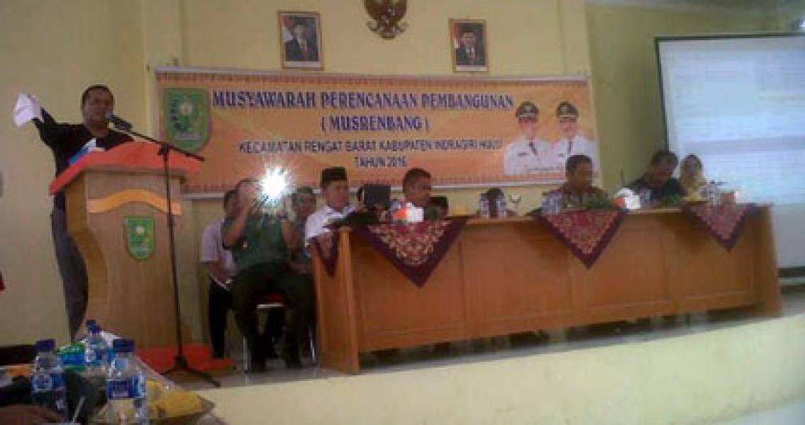 Dalam Sehari Bupati Yopi Hadiri dua Musrenbang Kecamatan