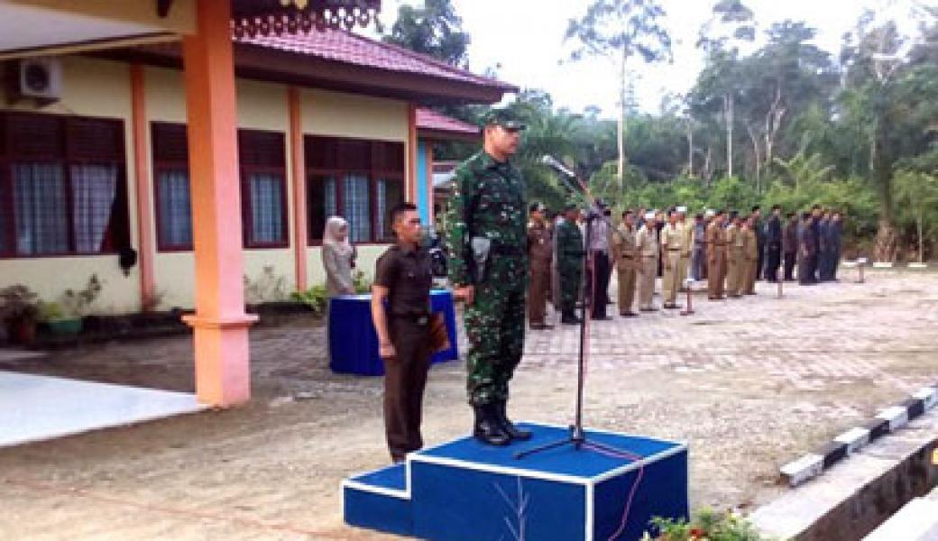 Danramil 02 Rambah Himbau Masyarakat Jauhi Narkoba dan Karhutla