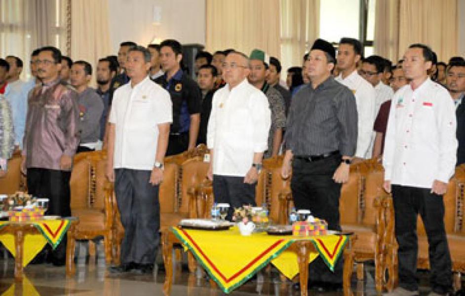 Fahri Hamzah Hadiri Pelantikan KAMMI Riau