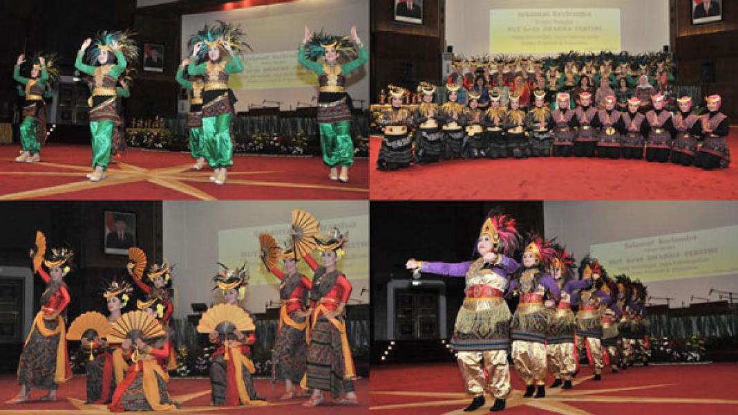 Gemu Fa Mi Re dan Kolintang Meriahkan HUT ke-52 Dharma Pertiwi