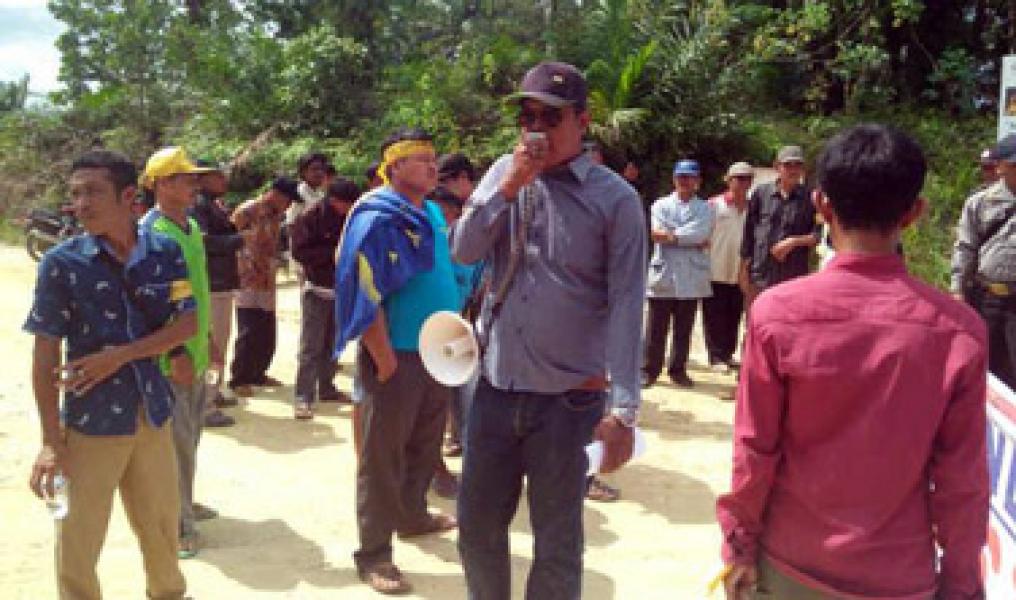 HGU Tak Sesuai Izin, Kebun Plasma Nihil, Puluhan Massa IPMK Demo PT GH