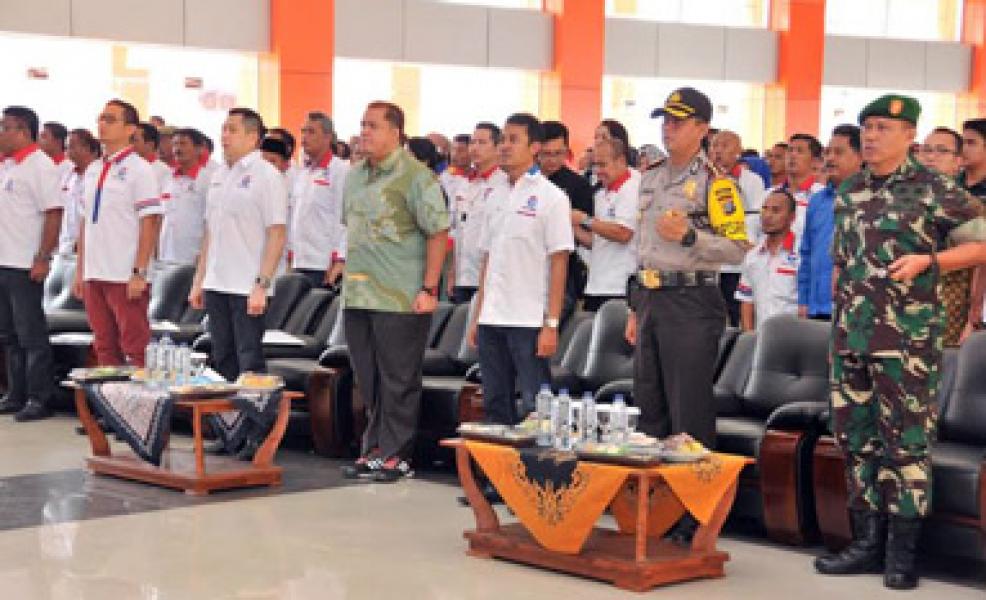 Hary Tanoe Lantik 258 DPC Perindo Wilayah II Riau