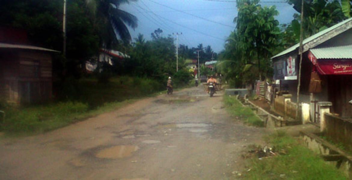 Jalan Raya Pasir Ringgit Hancur, Dinas PU Sebut Perusahaan Mesti Bertanggung Jawab