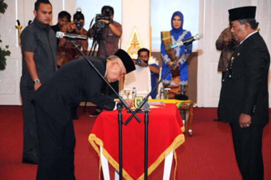 Kaharuddin: Saya akan Laksanakan Amanah Sesuai Ketentuan