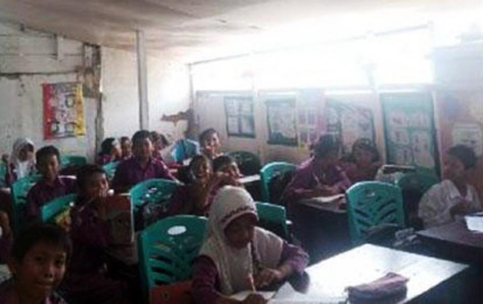 Kasek SDN 047 Akui Kondisi Kelas Jauh Dari Kata Layak