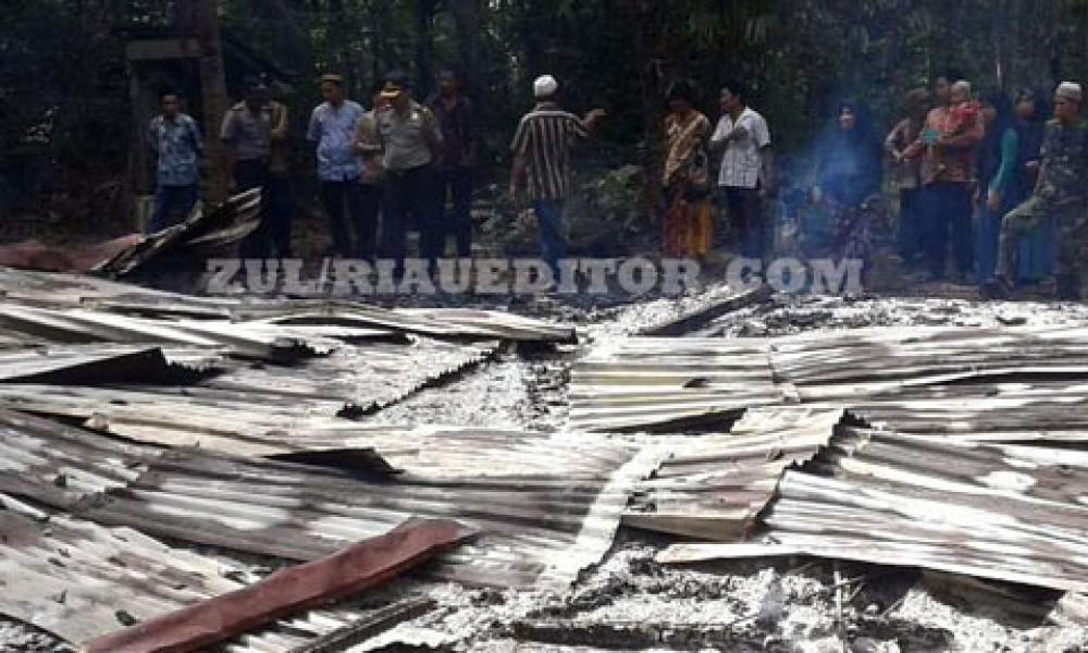 Kebakaran Rumah di Desa Betung Tewaskan Kakek Bidun