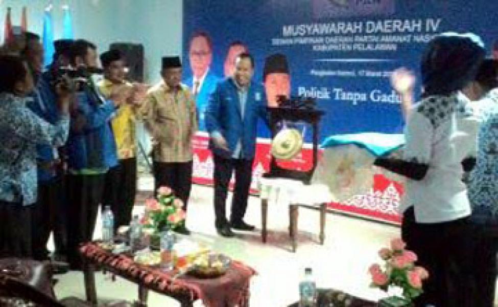 Ketua DPW PAN Riau Buka Musda IV PAN Pelalawan
