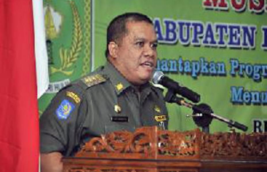 Kumpulkan BPD se Inhu, Bupati Yopi Minta Awasi Dana Desa Agar Tepat Sasaran
