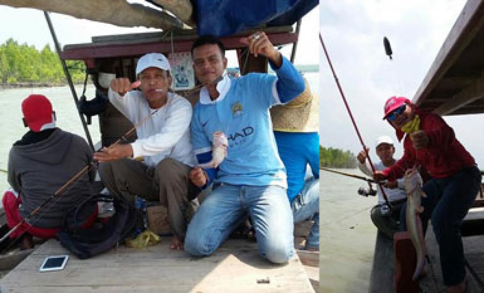 Laut Sinaboi Kaya Akan Sembilang dan Gulamo